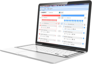 Simplified sessions with intuitive workflow interface that guides